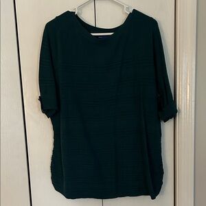 Apt. 9 Dark Green Short Sleeve Top